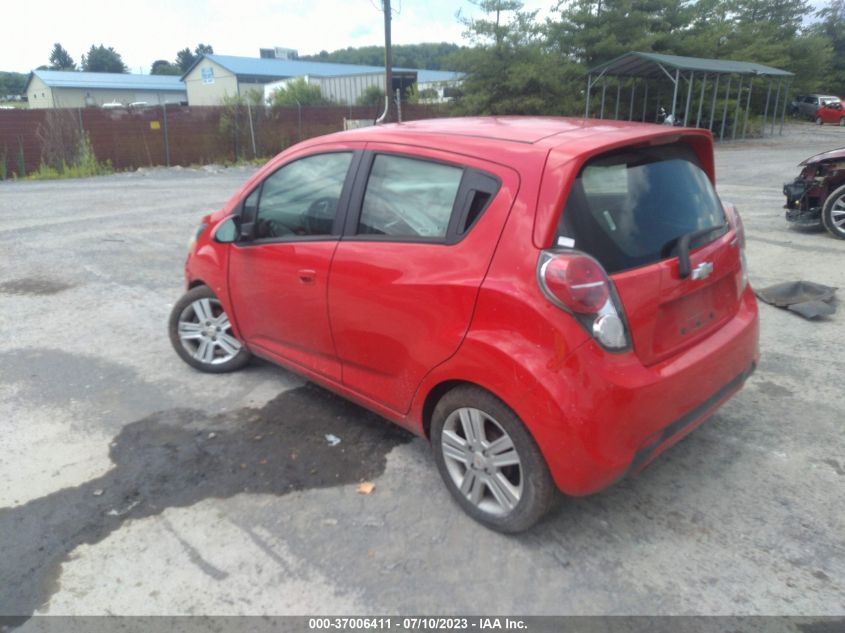 2013 CHEVROLET SPARK LT - KL8CD6S94DC624414