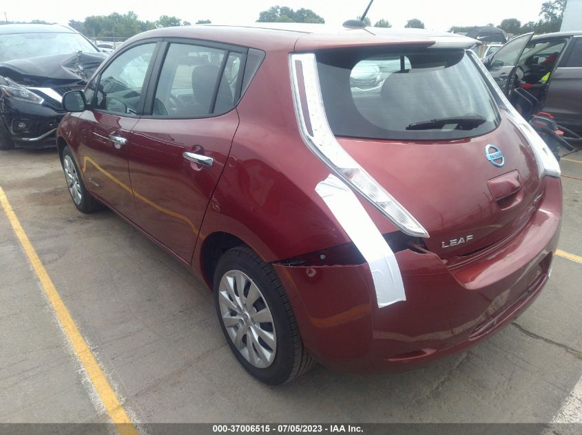 2015 NISSAN LEAF S - 1N4AZ0CP3FC321529
