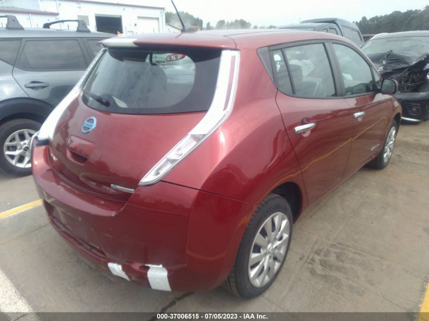2015 NISSAN LEAF S - 1N4AZ0CP3FC321529