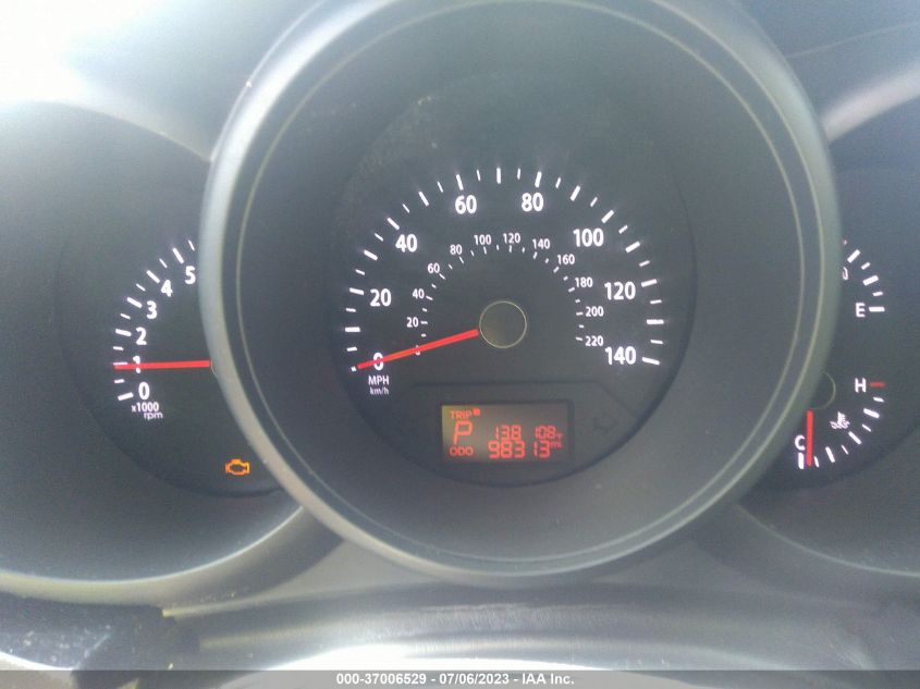 2013 KIA SOUL BASE - KNDJT2A58D7501619
