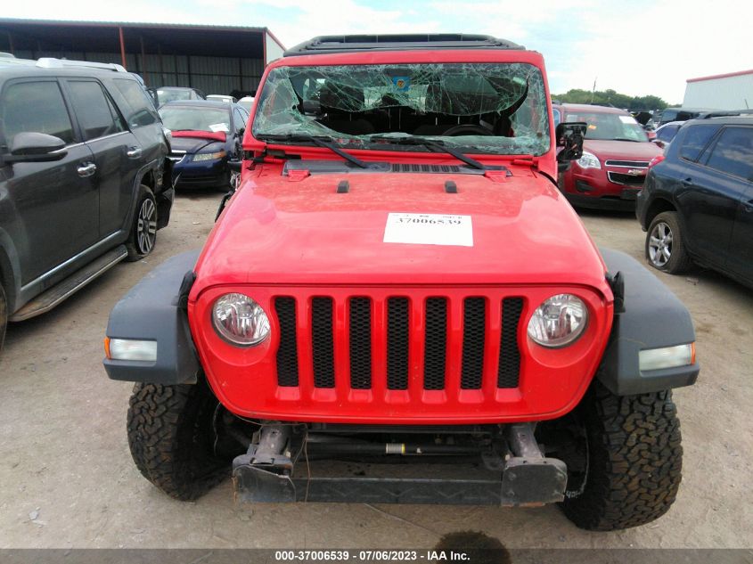 2018 JEEP WRANGLER UNLIMITED SPORT - 1C4HJXDGXJW146453