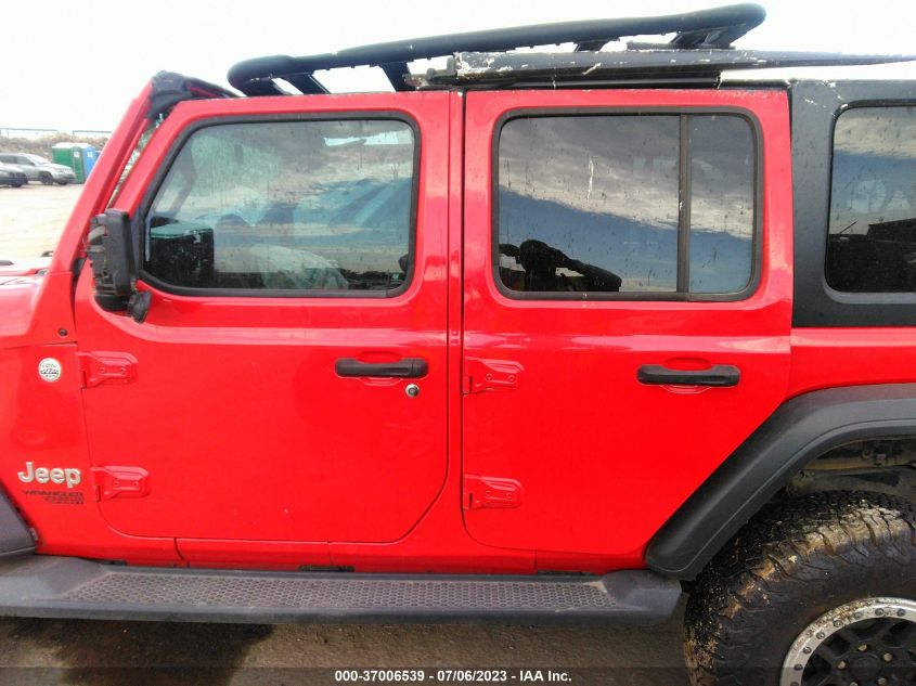 2018 JEEP WRANGLER UNLIMITED SPORT - 1C4HJXDGXJW146453