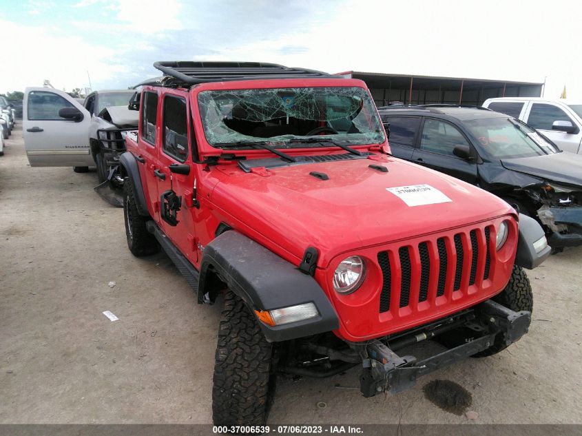 2018 JEEP WRANGLER UNLIMITED SPORT - 1C4HJXDGXJW146453
