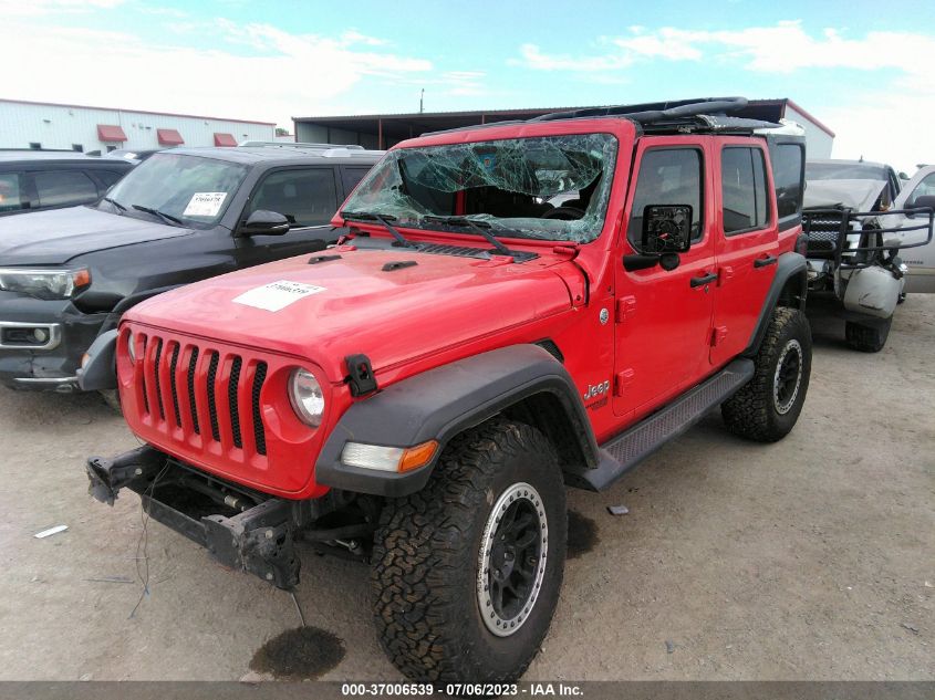 2018 JEEP WRANGLER UNLIMITED SPORT - 1C4HJXDGXJW146453