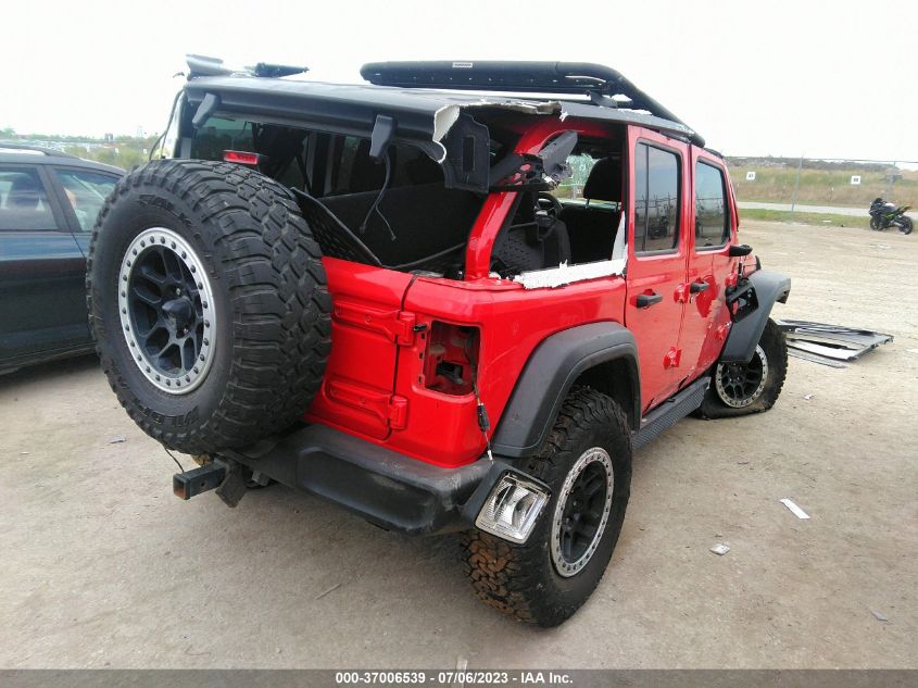 2018 JEEP WRANGLER UNLIMITED SPORT - 1C4HJXDGXJW146453