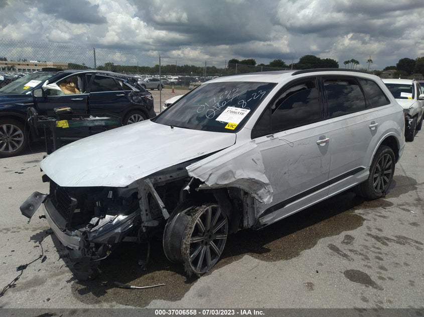 VIN WA1LJBF7XND017635 2022 AUDI Q7 PREMIUM PLUS
