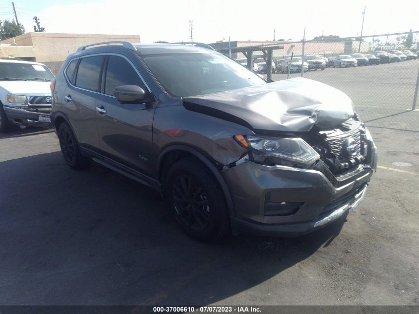 2017 NISSAN ROGUE SV HYBRID - 5N1ET2MT2HC803024