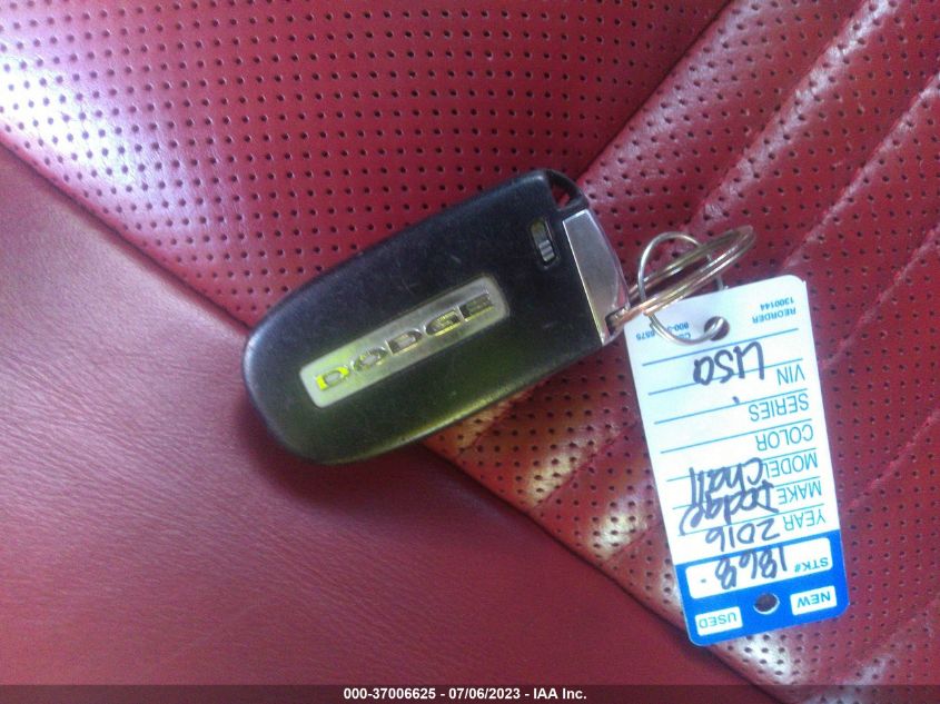 2016 DODGE CHALLENGER R/T PLUS SHAKER - 2C3CDZBT3GH209921