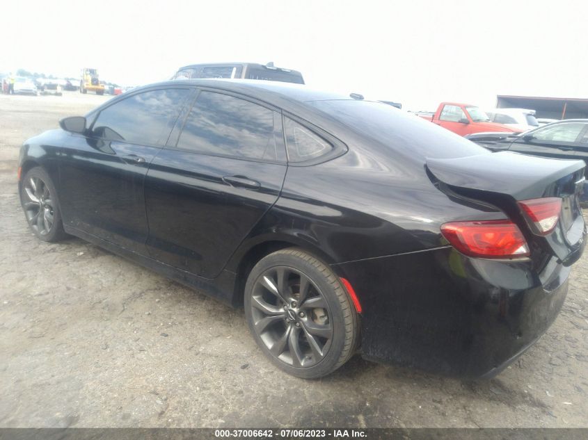 2015 CHRYSLER 200 S - 1C3CCCBG6FN582606