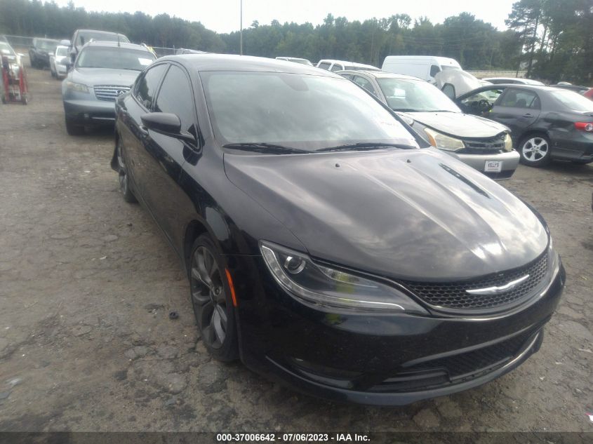 2015 CHRYSLER 200 S - 1C3CCCBG6FN582606