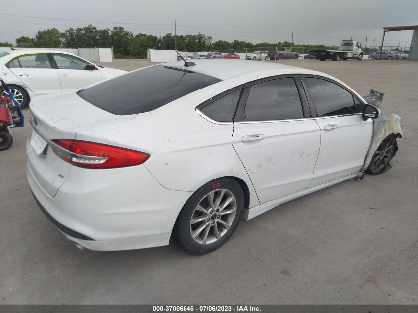 2017 FORD FUSION SE - 3FA6P0H73HR171477