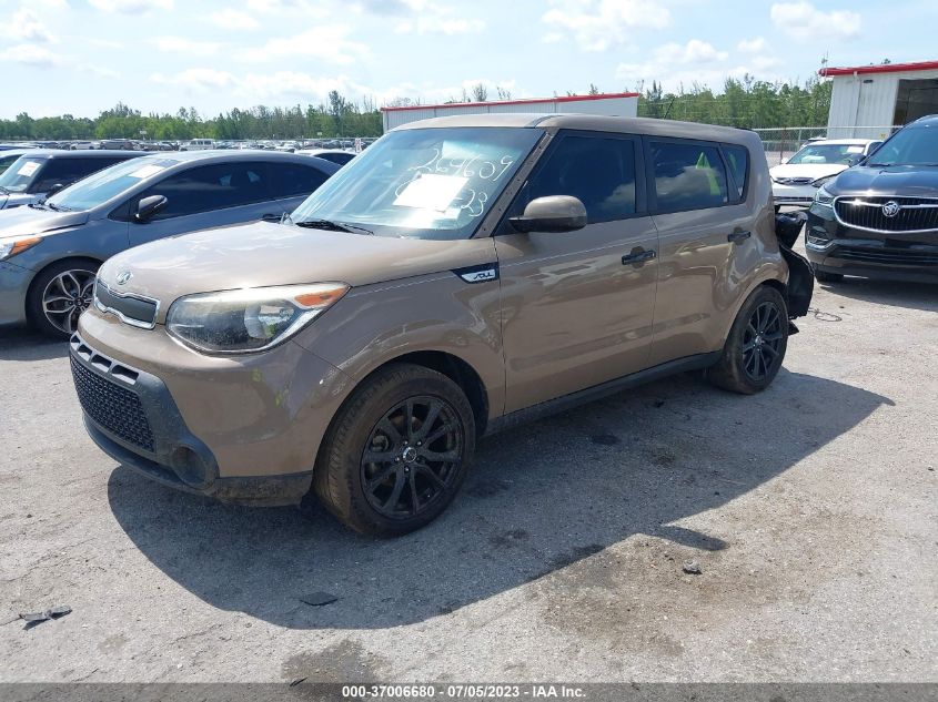 2016 KIA SOUL BASE - KNDJN2A27G7267302