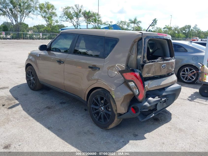 2016 KIA SOUL BASE - KNDJN2A27G7267302