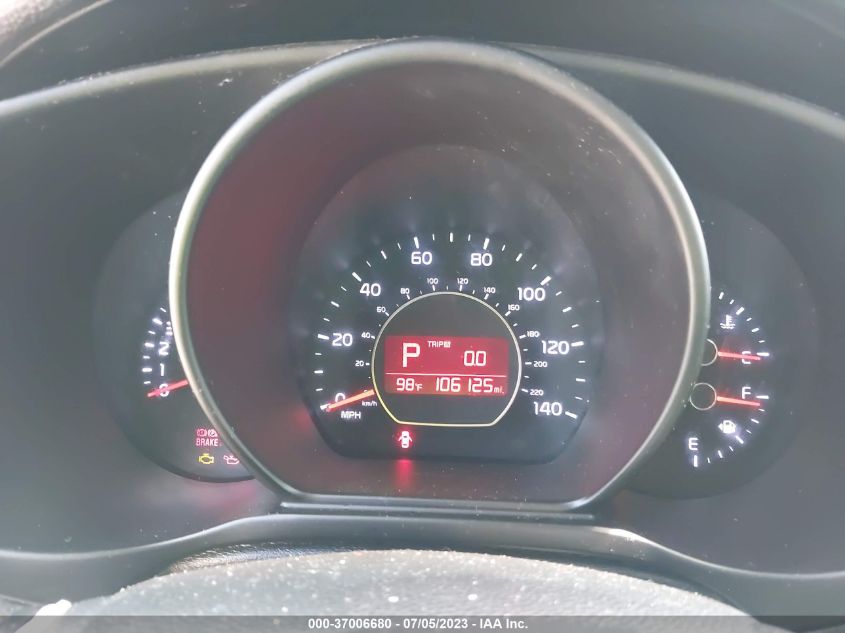 2016 KIA SOUL BASE - KNDJN2A27G7267302
