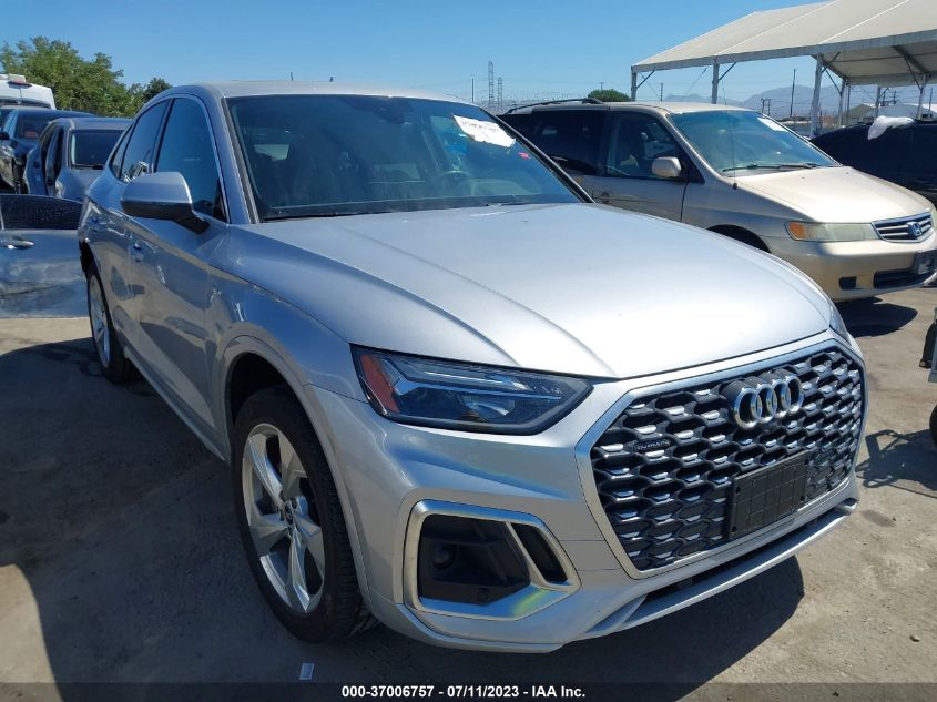 WA15AAFY4M2126730 AUDI Q5 SPORTBACK PREMIUM PLUS 2021