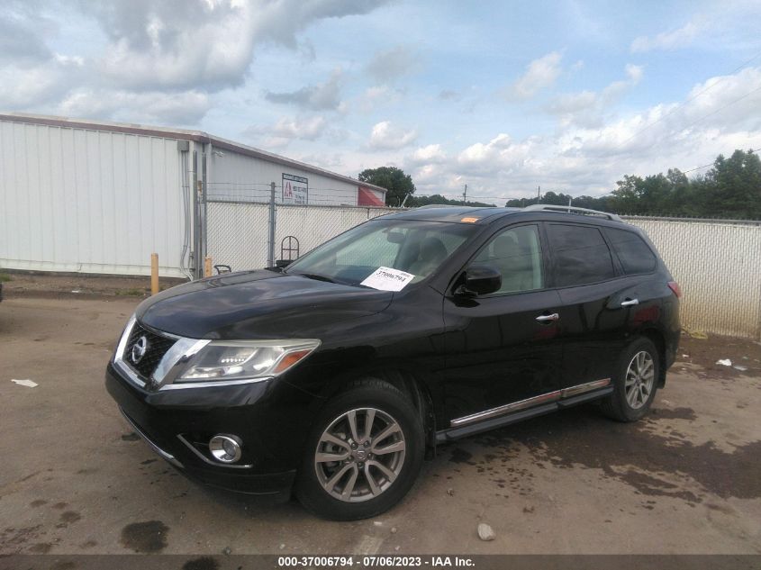 2016 NISSAN PATHFINDER SL - 5N1AR2MN5GC603302
