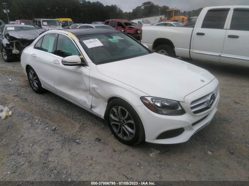 55SWF4JB2JU236179 2018 MERCEDES-BENZ C-CLASS, photo no. 1