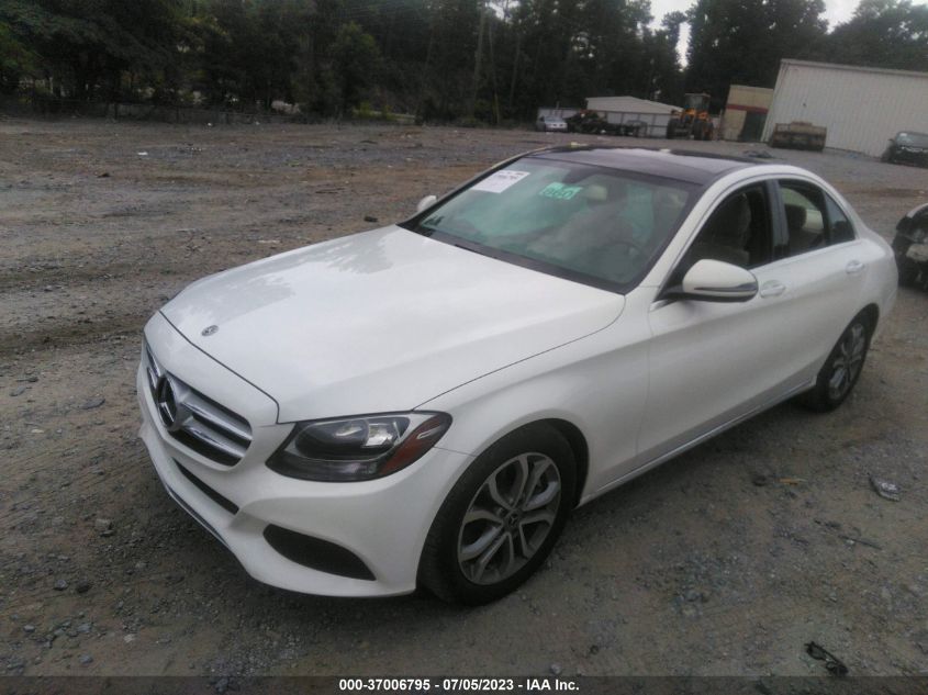 55SWF4JB2JU236179 2018 MERCEDES-BENZ C-CLASS, photo no. 2