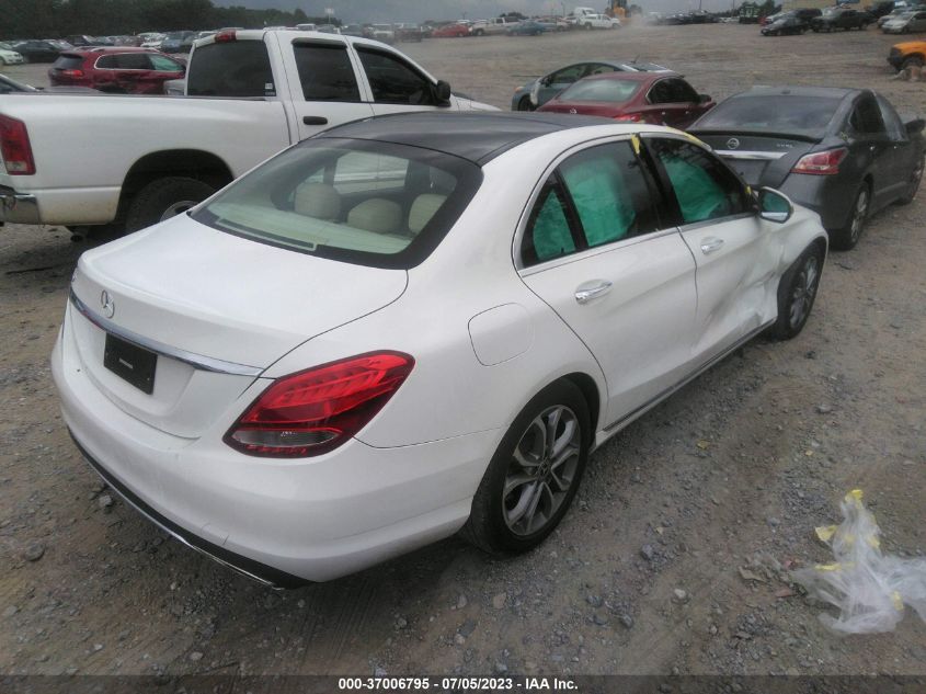 55SWF4JB2JU236179 2018 MERCEDES-BENZ C-CLASS, photo no. 4