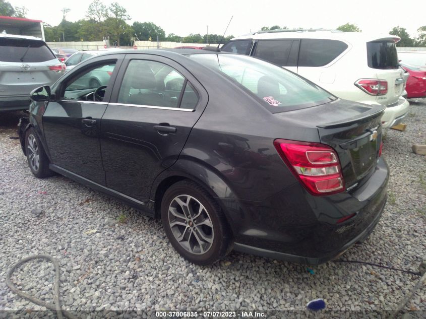 2017 CHEVROLET SONIC LT - 1G1JD5SH4H4142776