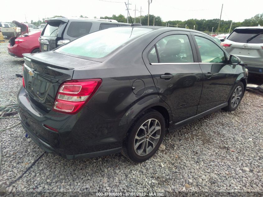 2017 CHEVROLET SONIC LT - 1G1JD5SH4H4142776