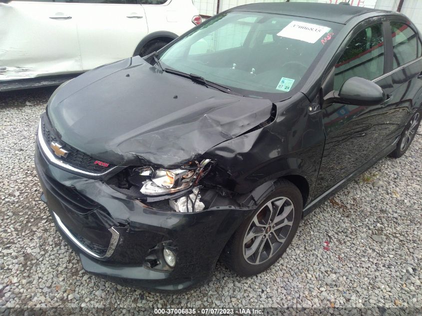 2017 CHEVROLET SONIC LT - 1G1JD5SH4H4142776