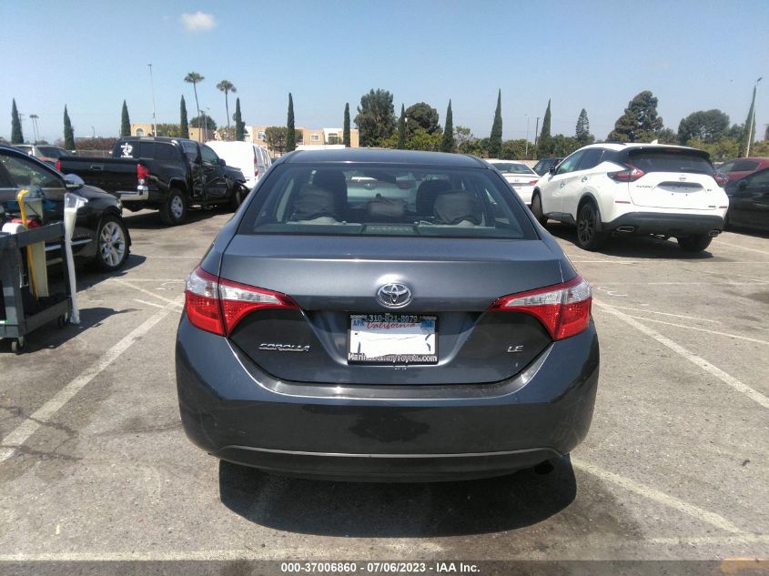 2015 TOYOTA COROLLA L/LE/LE PLS/PRM/S/S PLS - 5YFBURHEXFP304744