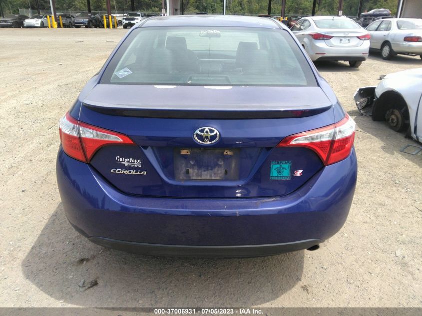 2014 TOYOTA COROLLA L/LE/S/S PLUS/LE PLUS - 5YFBURHE6EP125423