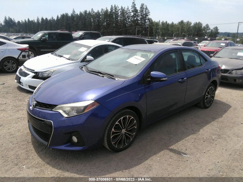 2014 TOYOTA COROLLA L/LE/S/S PLUS/LE PLUS - 5YFBURHE6EP125423