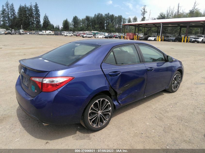 2014 TOYOTA COROLLA L/LE/S/S PLUS/LE PLUS - 5YFBURHE6EP125423