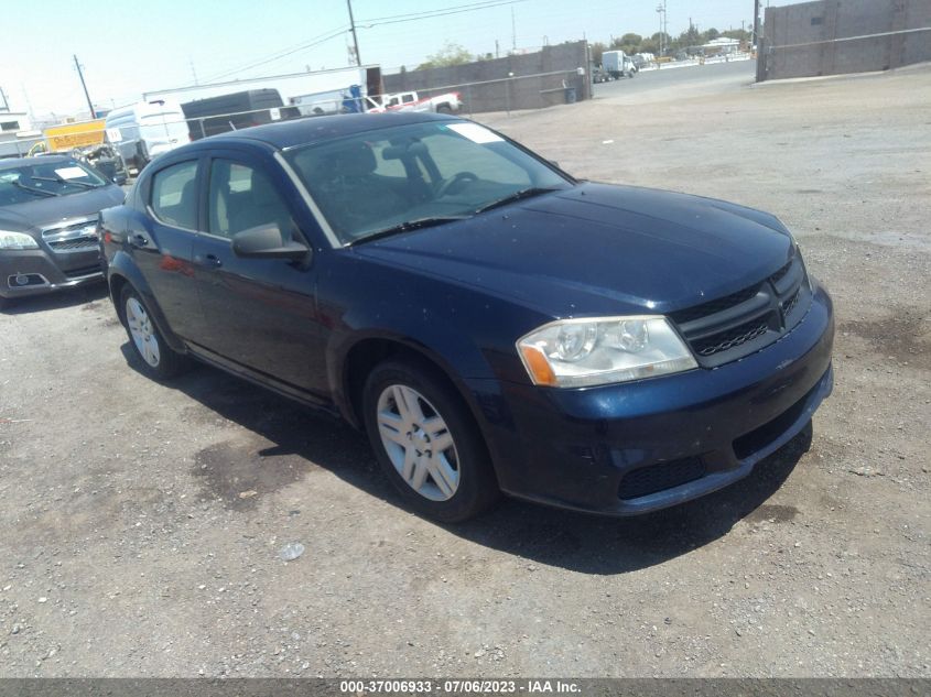 2014 DODGE AVENGER SE - 1C3CDZAB2EN126235