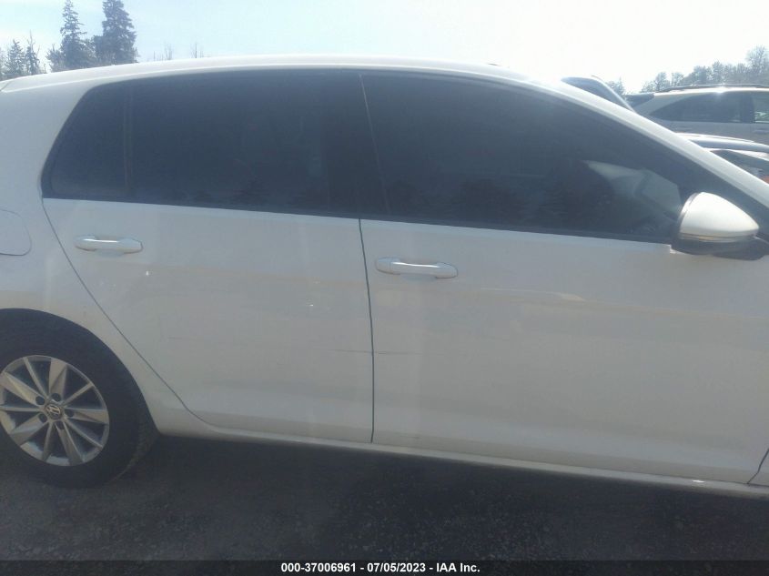 2017 VOLKSWAGEN GOLF S - 3VW217AUXHM067873