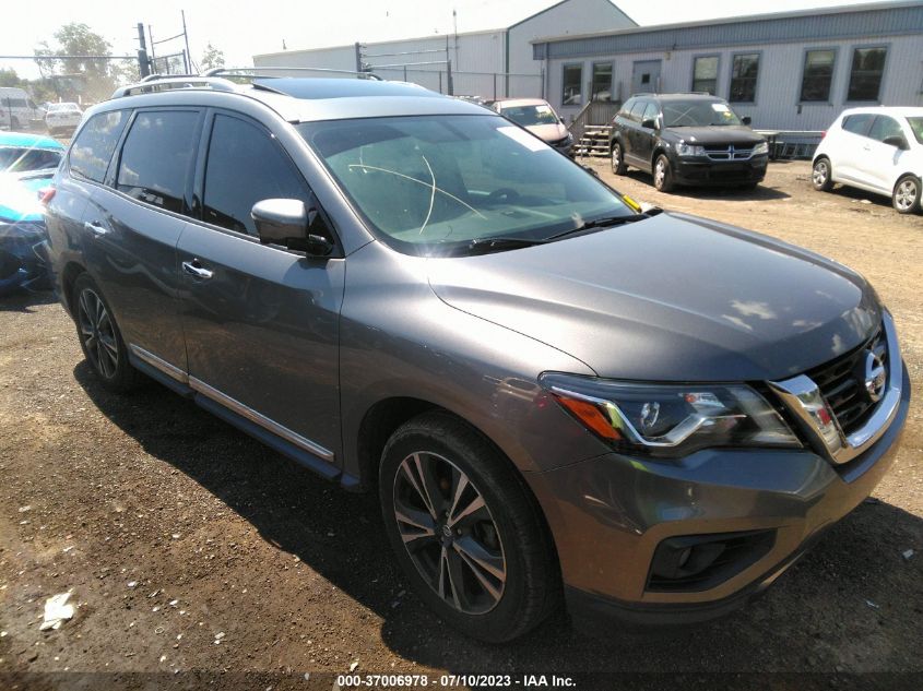 2019 NISSAN PATHFINDER PLATINUM - 5N1DR2MM5KC624700