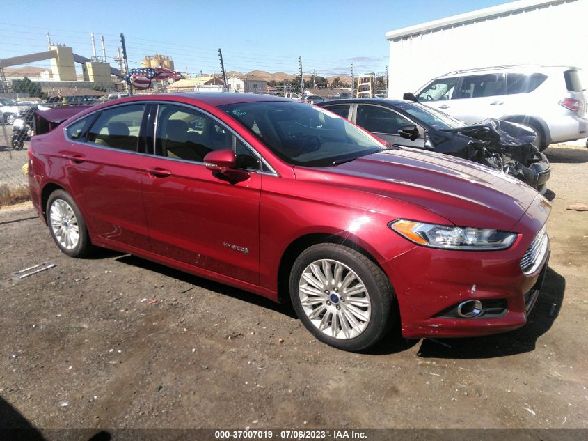 2015 FORD FUSION SE HYBRID - 3FA6P0LU5FR161415