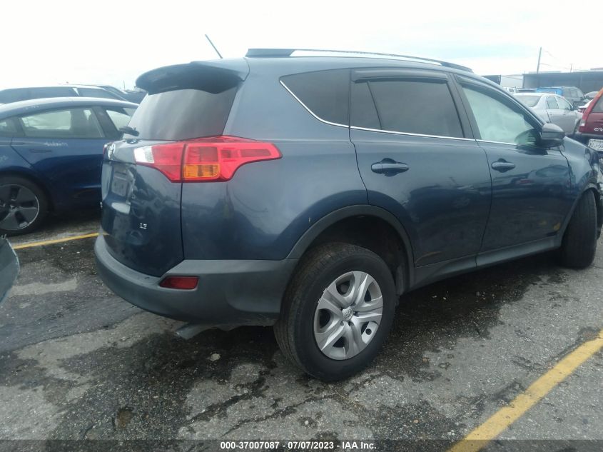 2014 TOYOTA RAV4 LE - 2T3ZFREV9EW082375