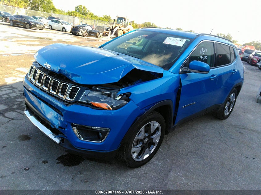 VIN 3C4NJCCB0LT187555 2020 JEEP COMPASS LIMITED