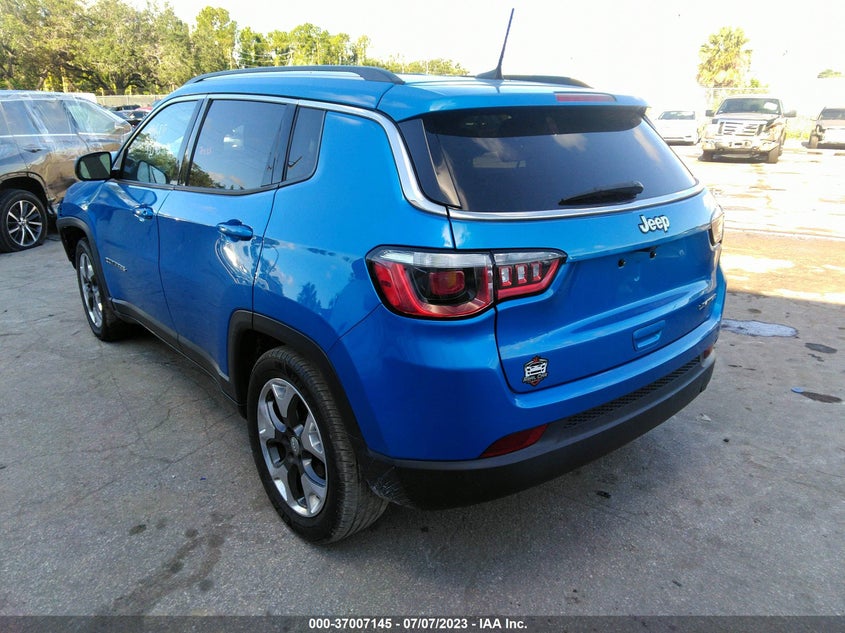 VIN 3C4NJCCB0LT187555 2020 JEEP COMPASS LIMITED
