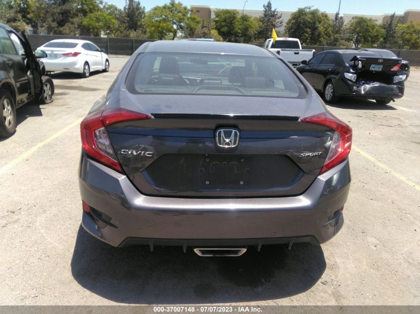 2019 HONDA CIVIC SEDAN SPORT - 2HGFC2F8XKH591139