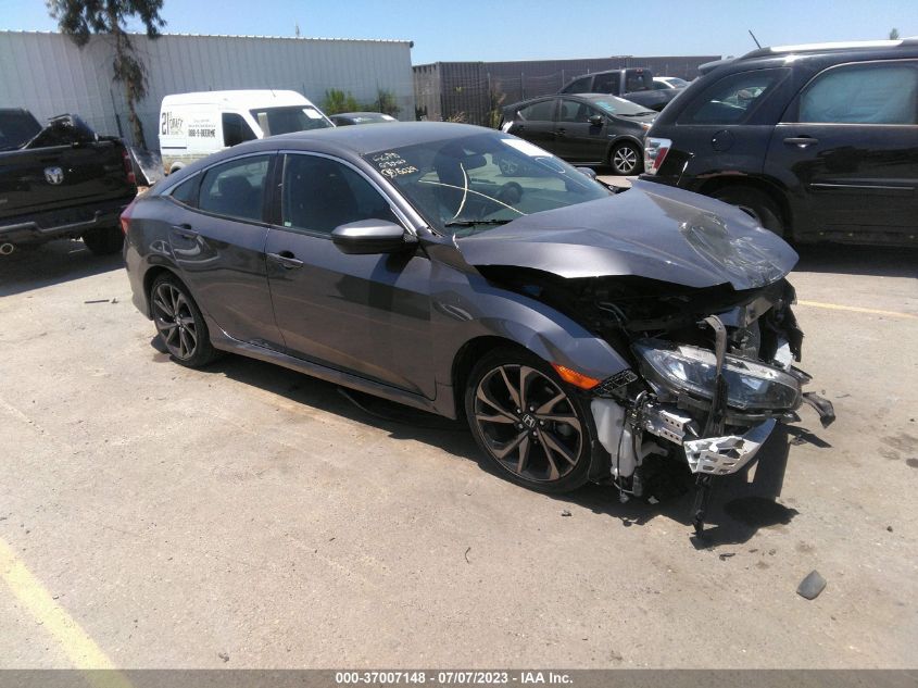 2019 HONDA CIVIC SEDAN SPORT - 2HGFC2F8XKH591139