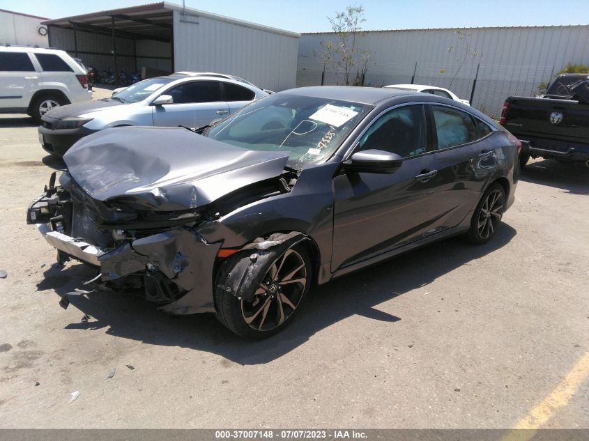 2019 HONDA CIVIC SEDAN SPORT - 2HGFC2F8XKH591139