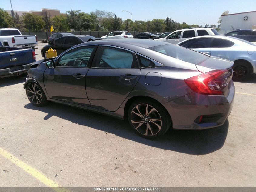 2019 HONDA CIVIC SEDAN SPORT - 2HGFC2F8XKH591139