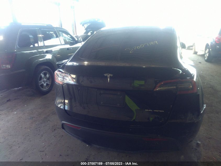 2021 TESLA MODEL Y LONG RANGE - 5YJYGAEE1MF112127