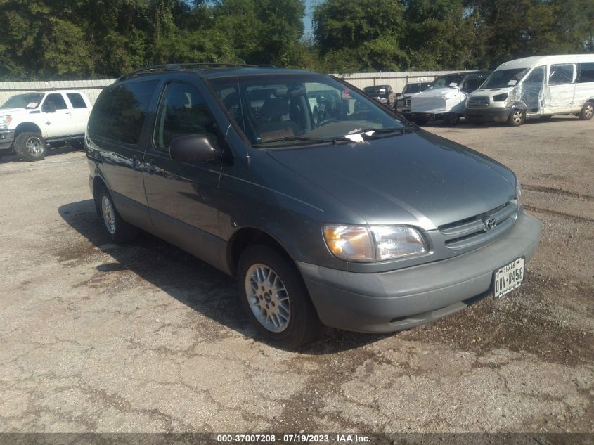 VIN: 4T3ZF13C8YU220978 | TOYOTA SIENNA 2000 car history - Stat.vin