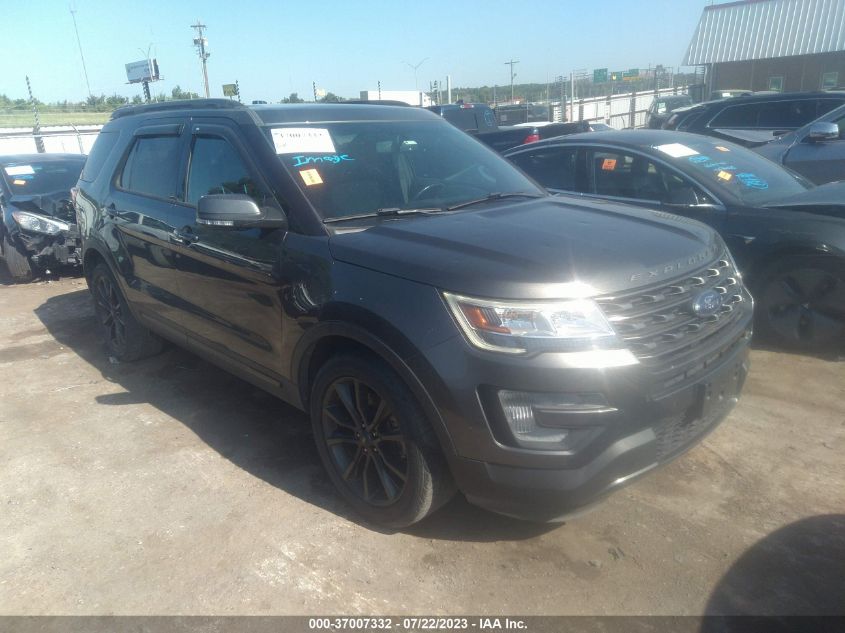 2017 FORD EXPLORER XLT - 1FM5K7D8XHGA11143