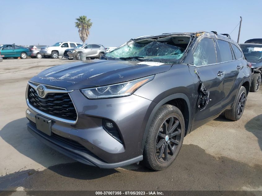 2021 TOYOTA HIGHLANDER LIMITED/PLATINUM - 5TDYZRAH1MS053875
