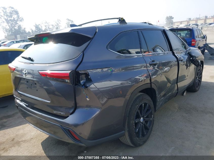 2021 TOYOTA HIGHLANDER LIMITED/PLATINUM - 5TDYZRAH1MS053875
