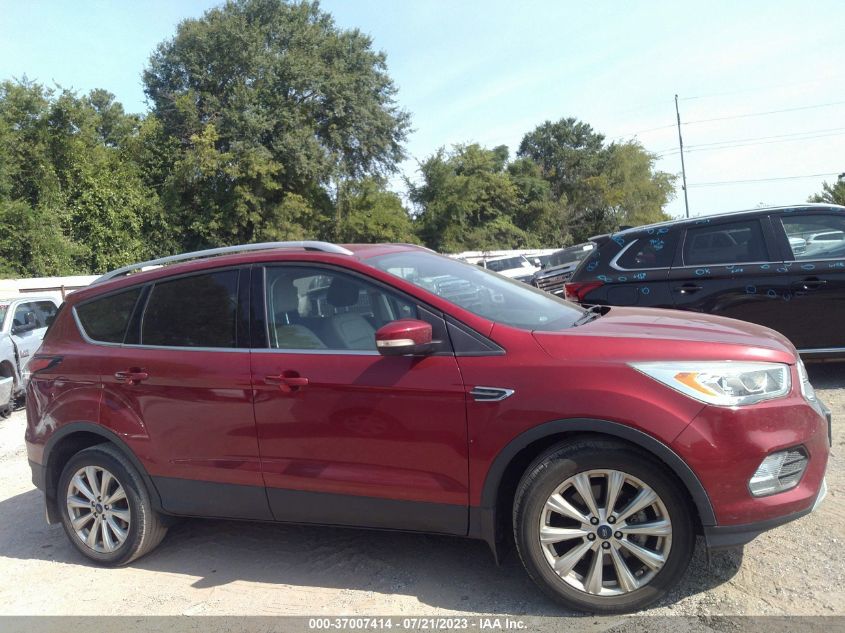 2017 FORD ESCAPE TITANIUM - 1FMCU0J99HUD10663