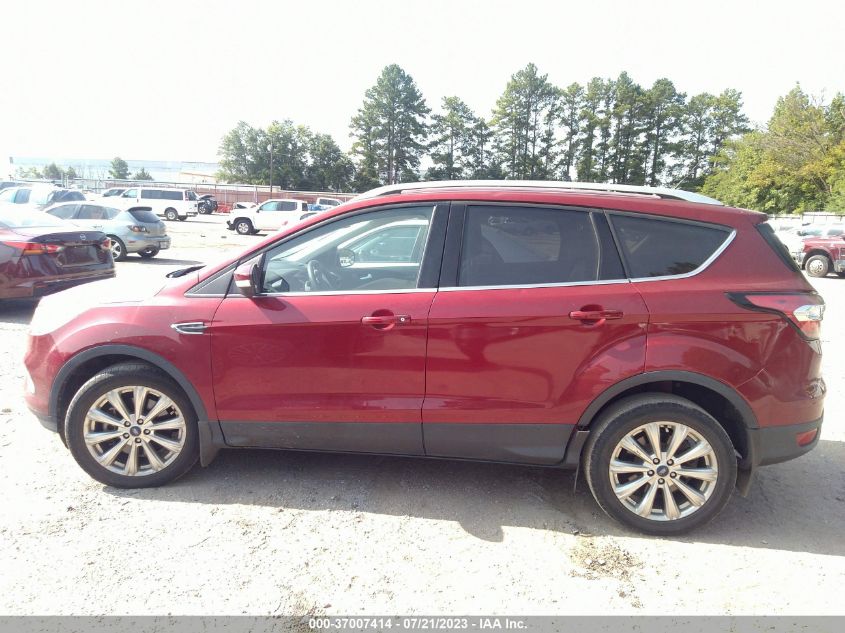 2017 FORD ESCAPE TITANIUM - 1FMCU0J99HUD10663