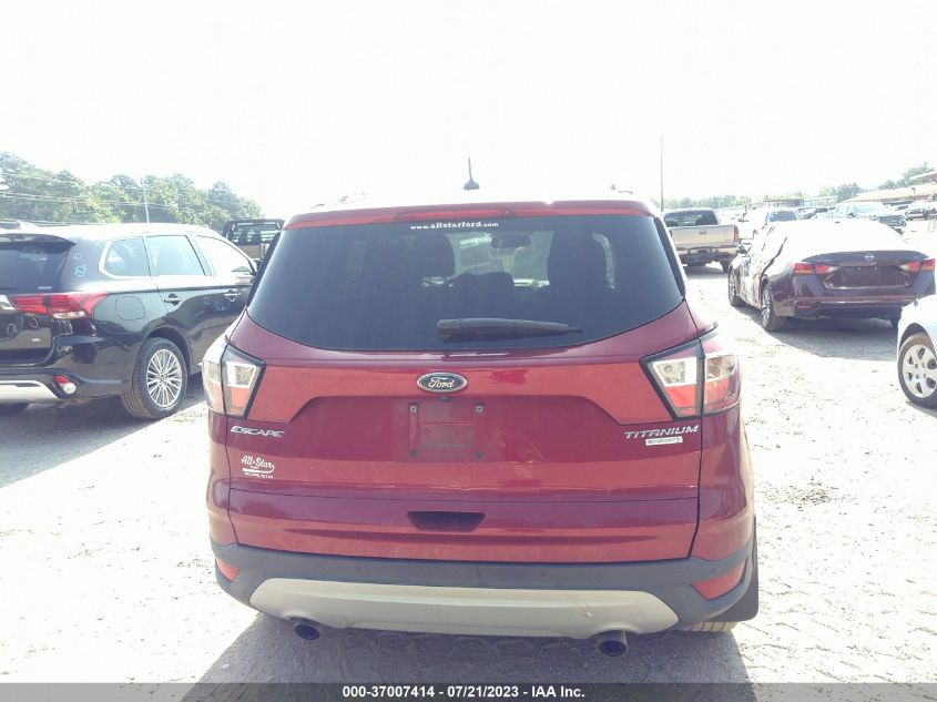 2017 FORD ESCAPE TITANIUM - 1FMCU0J99HUD10663