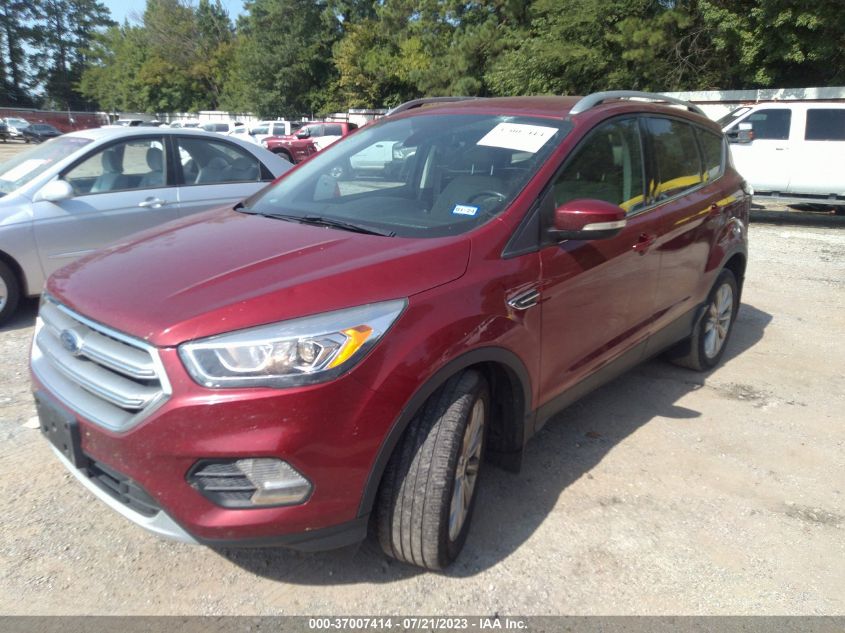 2017 FORD ESCAPE TITANIUM - 1FMCU0J99HUD10663